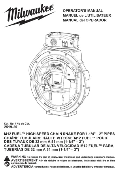 Milwaukee M12 Fuel 2519-21