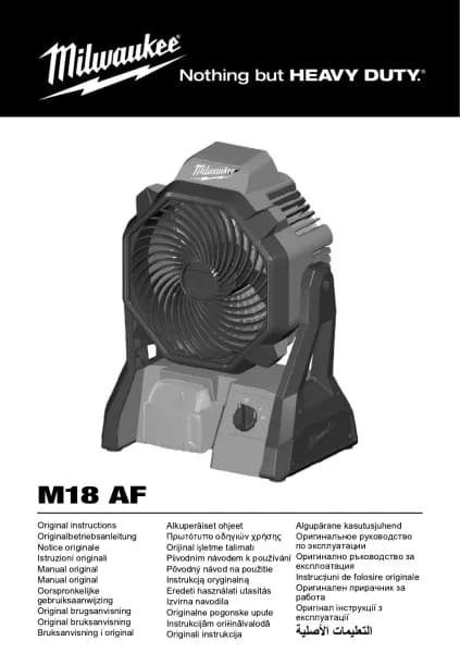 Milwaukee M18 AF