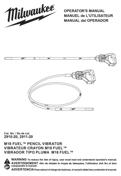 Milwaukee M18 FUEL 2910-20