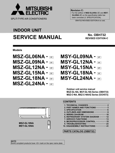 Mitsubishi MSZ-GL06NA