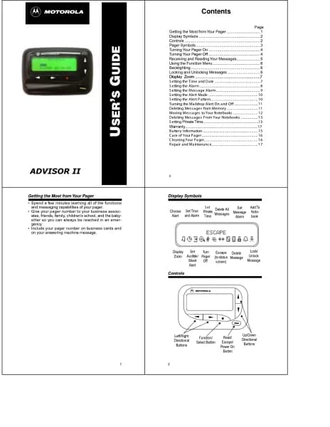 Motorola Advisor II