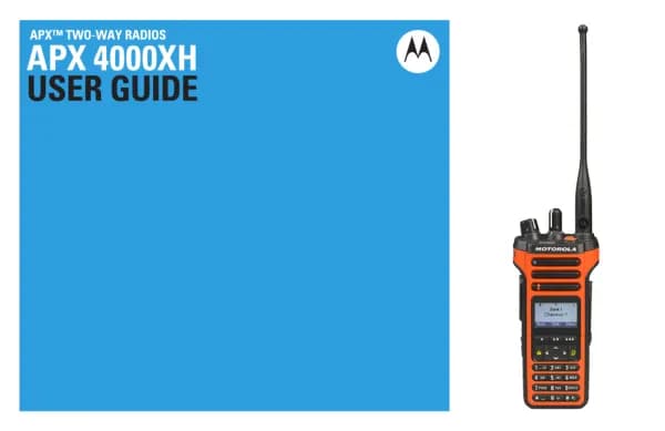 Motorola APX 4000XH