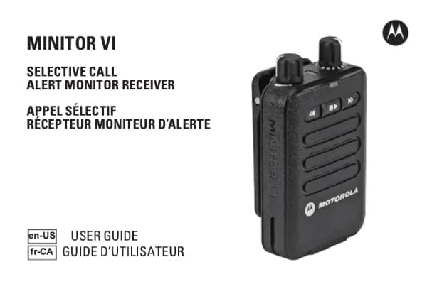Motorola Minitor VI