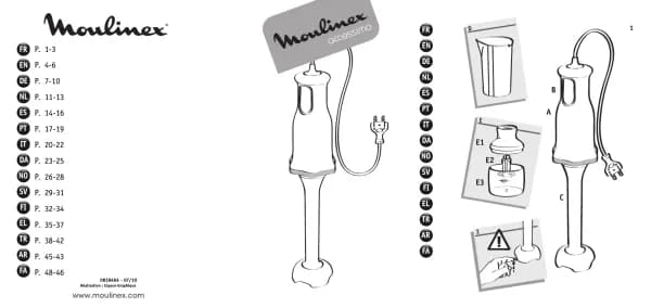 Moulinex Accessimo DD2001