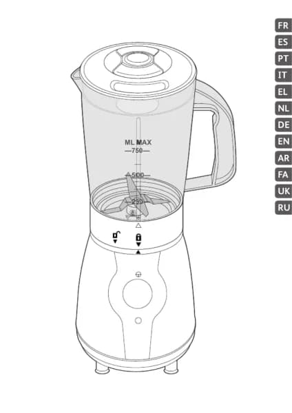 Moulinex Blend & Go LM1B1D1