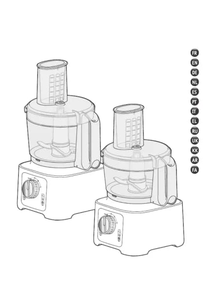 Moulinex Double Force Compact FP5421
