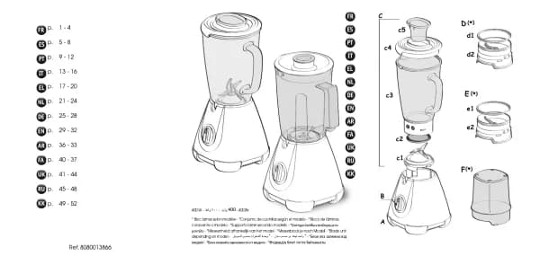 Moulinex Faciclic Glass LM3108
