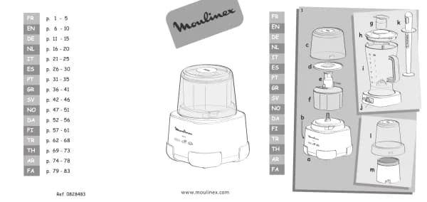 Moulinex La Moulinette DP700G