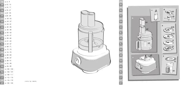 Moulinex Masterchef 8000 FP653G