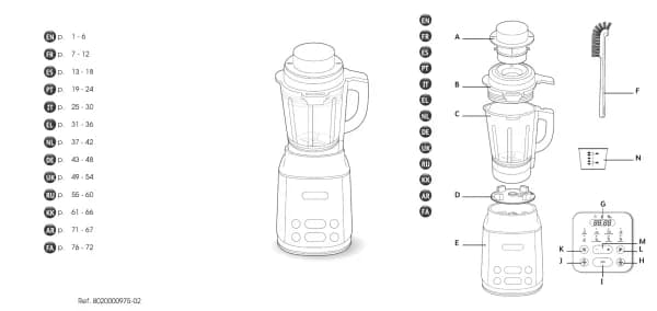 Moulinex Ultrablend Cook LM965B