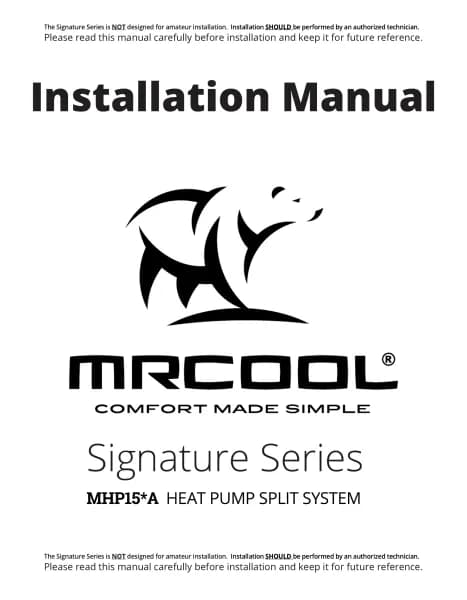 MRCOOL MHP15018A
