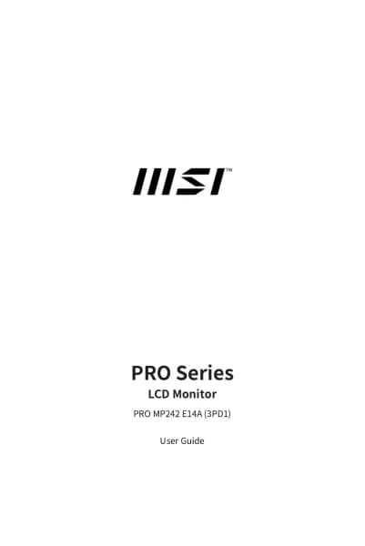 MSI PRO MP242 E14A
