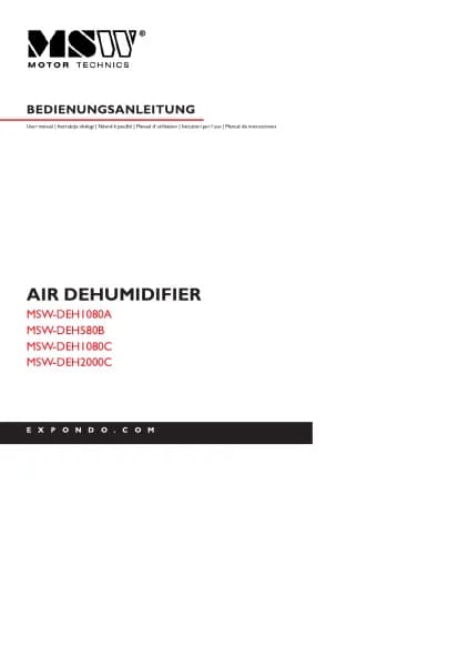 MSW -DEH580B