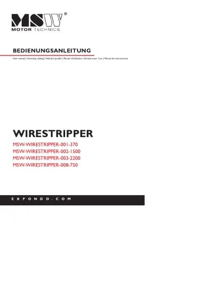 MSW -WIRESTRIPPER-003-2200