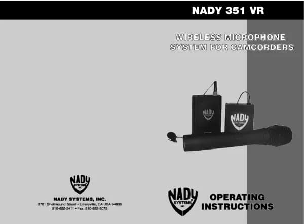 Nady 351VR LT/O