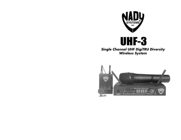 Nady UHF-3
