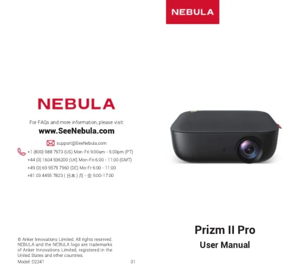 Nebula Prizm II Pro