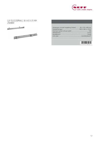 Neff Z1608BX0