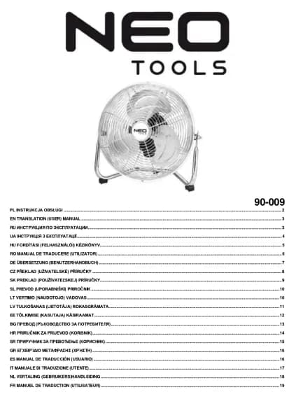 NEO Tools 90-009