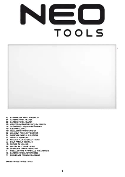 NEO Tools 90-106