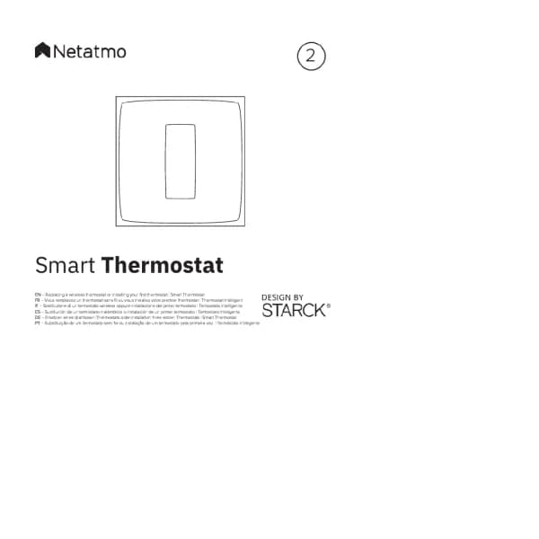 Netatmo Smart thermostat