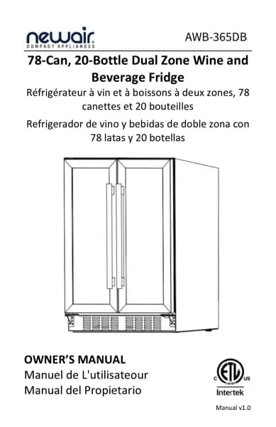 NewAir AWB-365DB