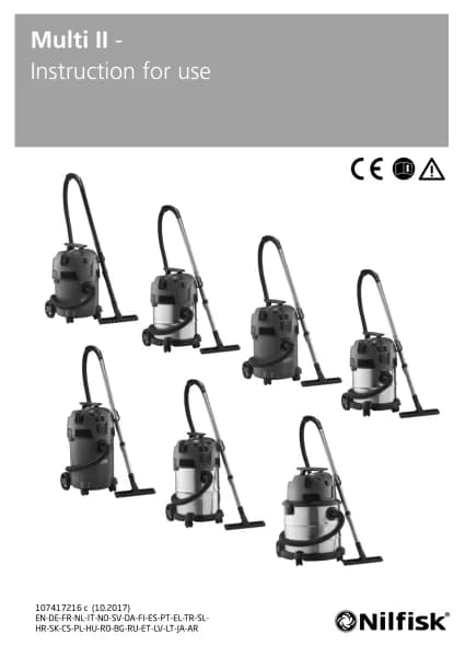 Nilfisk Multi II 22 Inox