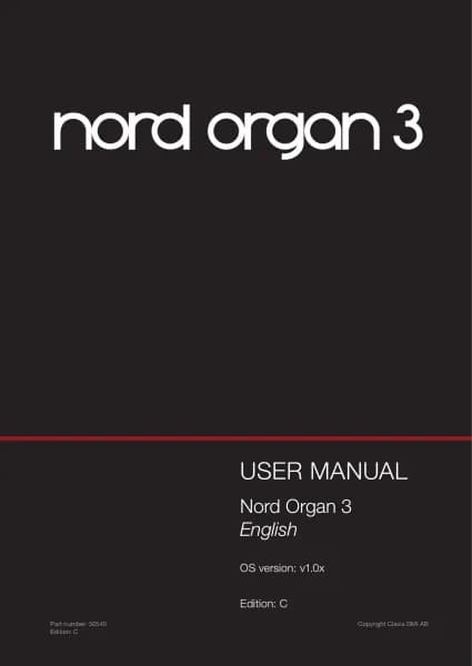 Nord Organ 3