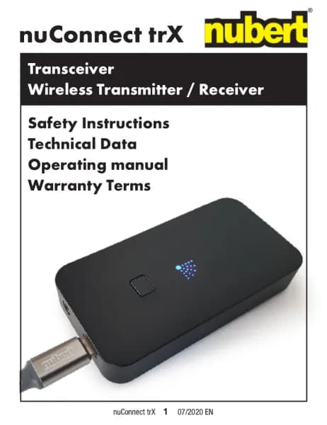 Nubert nuConnect trX