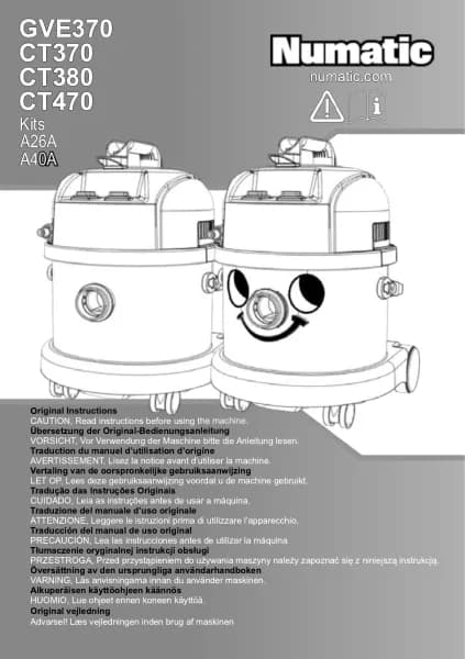 Numatic CT370