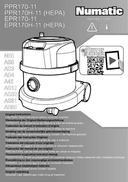 Numatic ERP170H