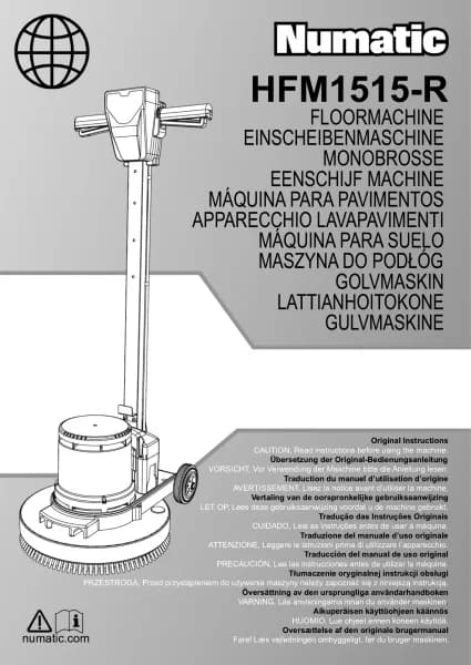 Numatic HFM1515-R