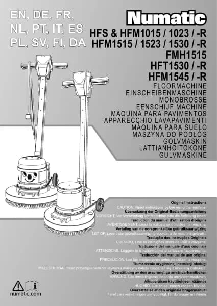 Numatic HFM1523