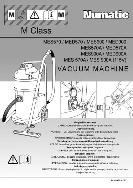 Numatic MES900A