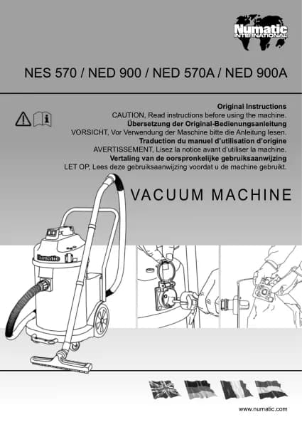 Numatic NED 900