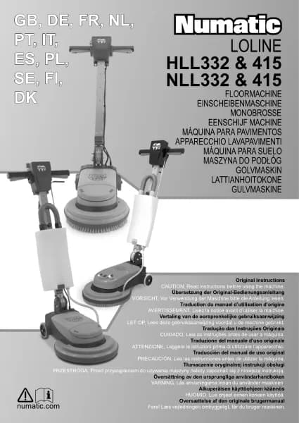 Numatic NLL332