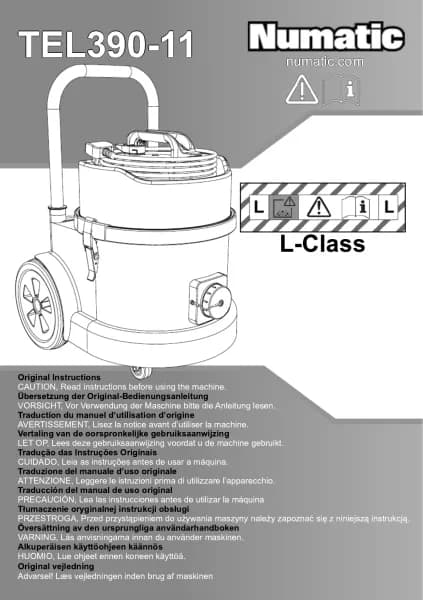 Numatic TEL390S