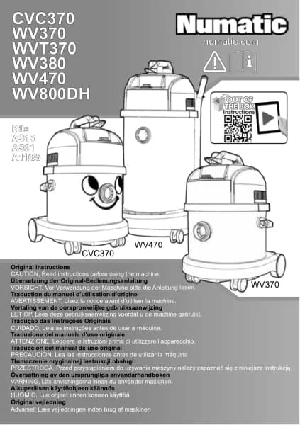 Numatic WV470