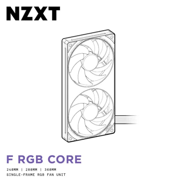 NZXT F240 RGB Core