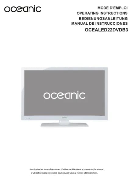 Oceanic OCEALED22DVDB3