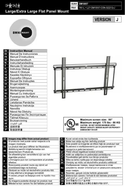 OmniMount 1N1-L