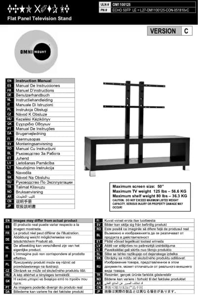 OmniMount Echo 50FPLE