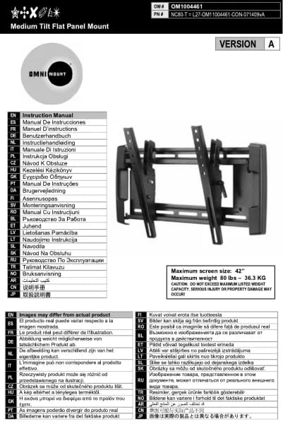 OmniMount NC80T