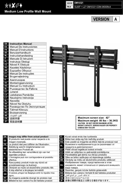 OmniMount OL80F
