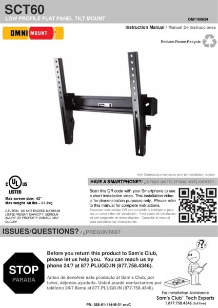 OmniMount SCT60