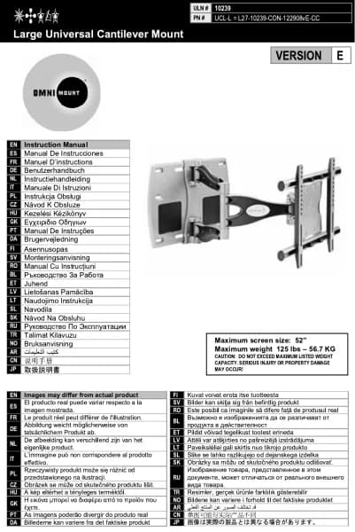 OmniMount UCL-L
