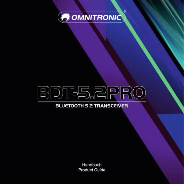 Omnitronic BDT-5.2