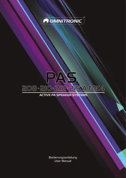 Omnitronic PAS-215A MK4