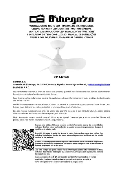 Orbegozo CP 142060