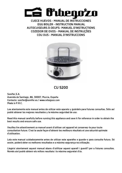 Orbegozo CU 5200